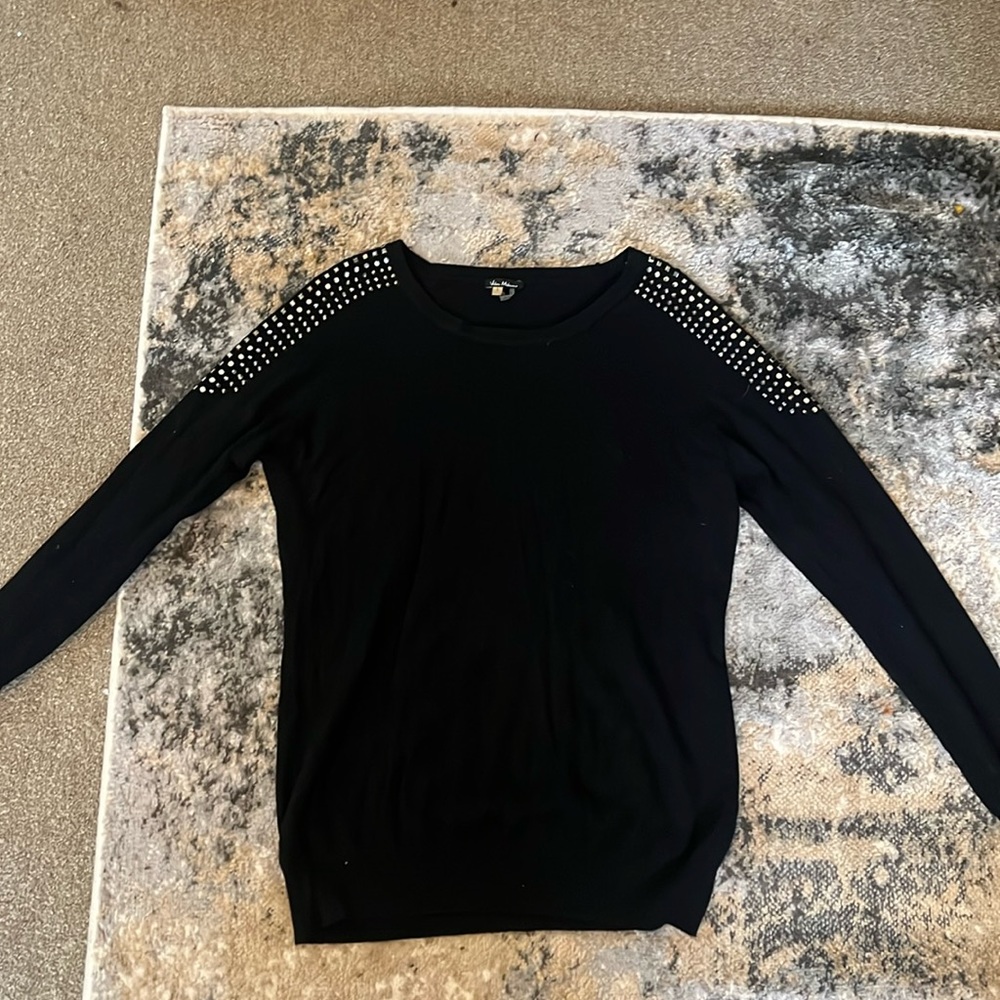 Super soft  Vila Milano sweater with beading detail